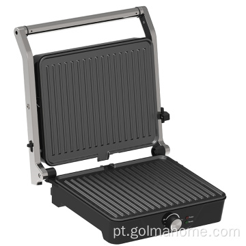 Novo Design 4-Fatia Elétrica Panini BBQ Contato Grelhados